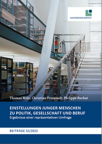 Vorderes Coverbild Einstellungen junger Menschen zu Politik, Gesellschaft und Beruf
