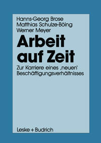 Vorderes Coverbild Arbeit auf Zeit
