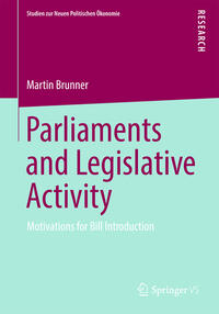 Vorderes Coverbild Parliaments and Legislative Activity