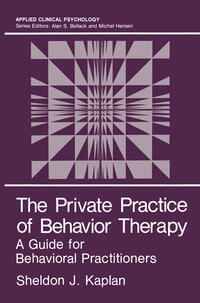 Vorderes Coverbild The Private Practice of Behavior Therapy