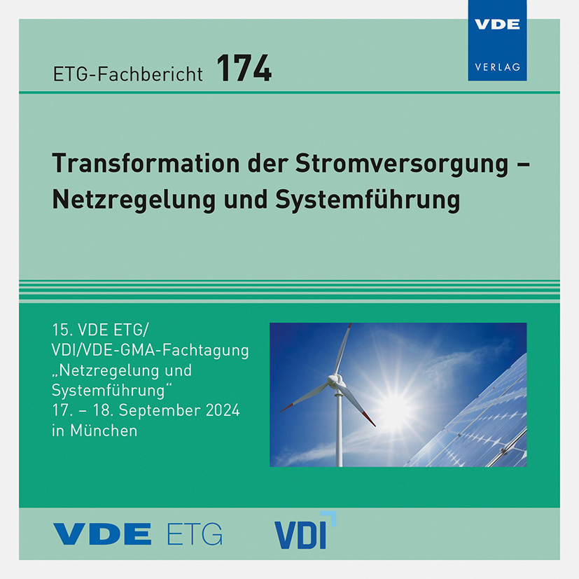 Anderes Coverbild ETG-Fb. 174: Transformation der Stromversorgung – Netzregelung und Systemführung