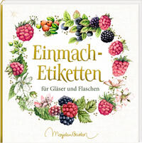 Vorderes Coverbild Etikettenbüchlein – Einmach-Etiketten (Marjolein Bastin)