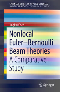 Vorderes Coverbild Nonlocal Euler–Bernoulli Beam Theories