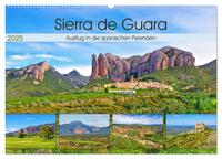 Vorderes Coverbild Sierra de Guara - Ausflug in die spanischen Pyrenäen (Wandkalender 2025 DIN A2 quer), CALVENDO Monatskalender