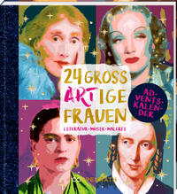 Vorderes Coverbild Adventskalenderbuch - 24 großARTige Frauen