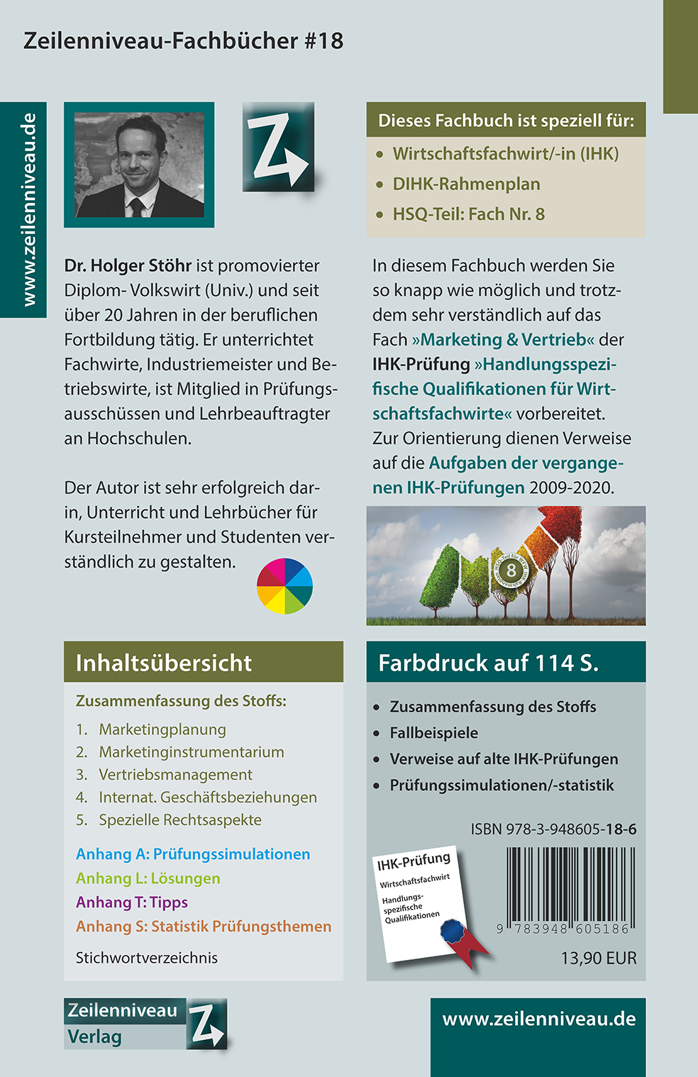 Rückseitencover Zur Prüfung vorbereiten in Marketing & Vertrieb