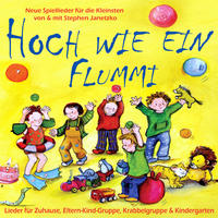 Vorderes Coverbild Hoch wie ein Flummi - Neue Spiellieder für die Kleinsten