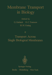 Vorderes Coverbild Transport Across Single Biological Membranes