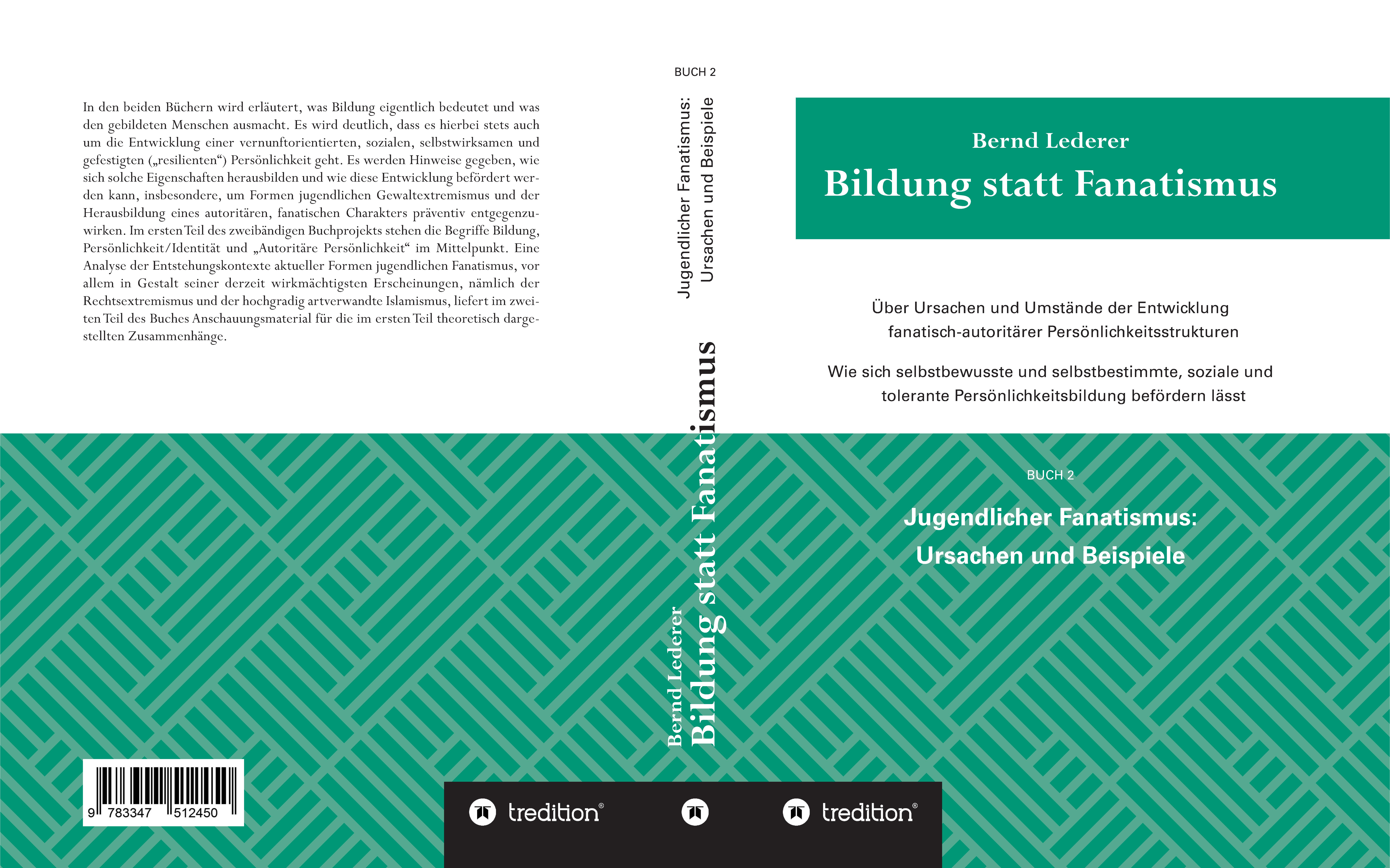 Gesamtes Coverbild Bildung statt Fanatismus
