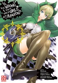 Vorderes Coverbild Is it Wrong to Try to Pick up Girls in a Dungeon 09