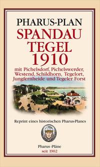 Vorderes Coverbild Pharus-Plan Spandau-Tegel 1910
