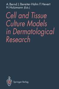 Vorderes Coverbild Cell and Tissue Culture Models in Dermatological Research