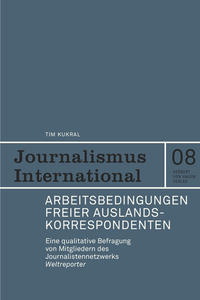 Vorderes Coverbild Arbeitsbedingungen freier Auslandskorrespondenten