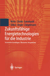 Vorderes Coverbild Zukunftsfähige Energietechnologien für die Industrie