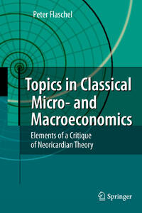 Vorderes Coverbild Topics in Classical Micro- and Macroeconomics