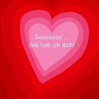 Vorderes Coverbild Sooooooo... lieb hab ich dich! - Illustriert von Adrienne Barman