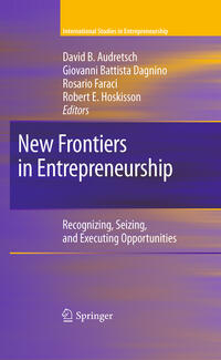 Vorderes Coverbild New Frontiers in Entrepreneurship
