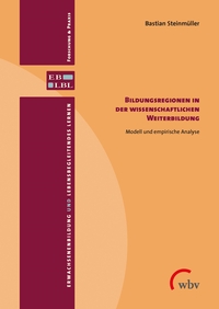 Vorderes Coverbild Bildungsregionen in der wissenschaftlichen Weiterbildung