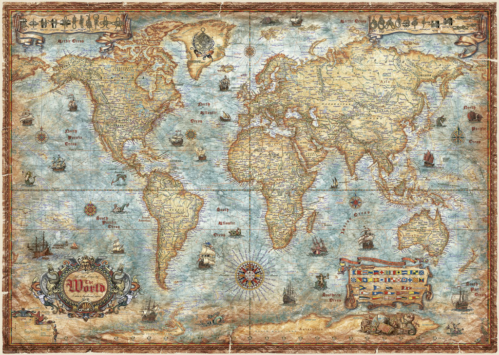 Beispielinhalt (Bild) The World Puzzle