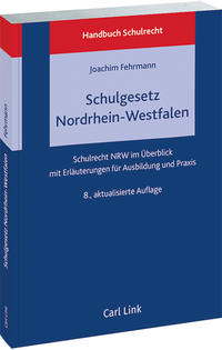 Vorderes Coverbild Schulgesetz Nordrhein-Westfalen