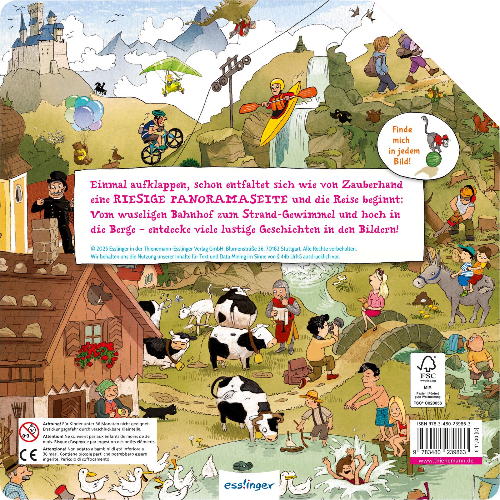 Rückseitencover Das Aufklapp-Wimmelbuch