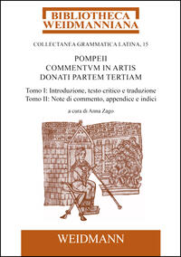 Vorderes Coverbild Pompeii Commentum in Artis Donati partem tertiam, a cura di Anna Zago