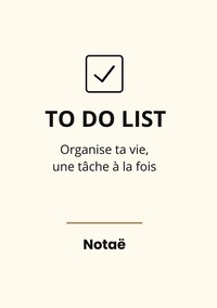 Vorderes Coverbild To do list