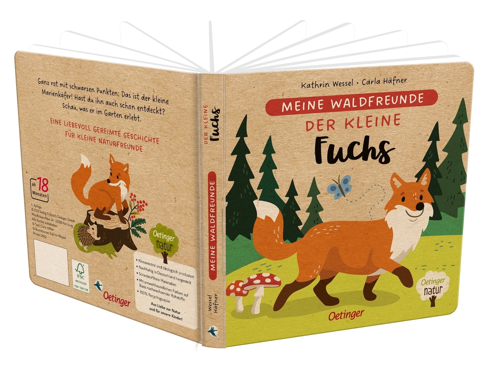 Gesamtes Coverbild Meine Waldfreunde. Der kleine Fuchs