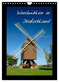Vorderes Coverbild Windmühlen in Deutschland (Wandkalender 2026 DIN A4 hoch), CALVENDO Monatskalender