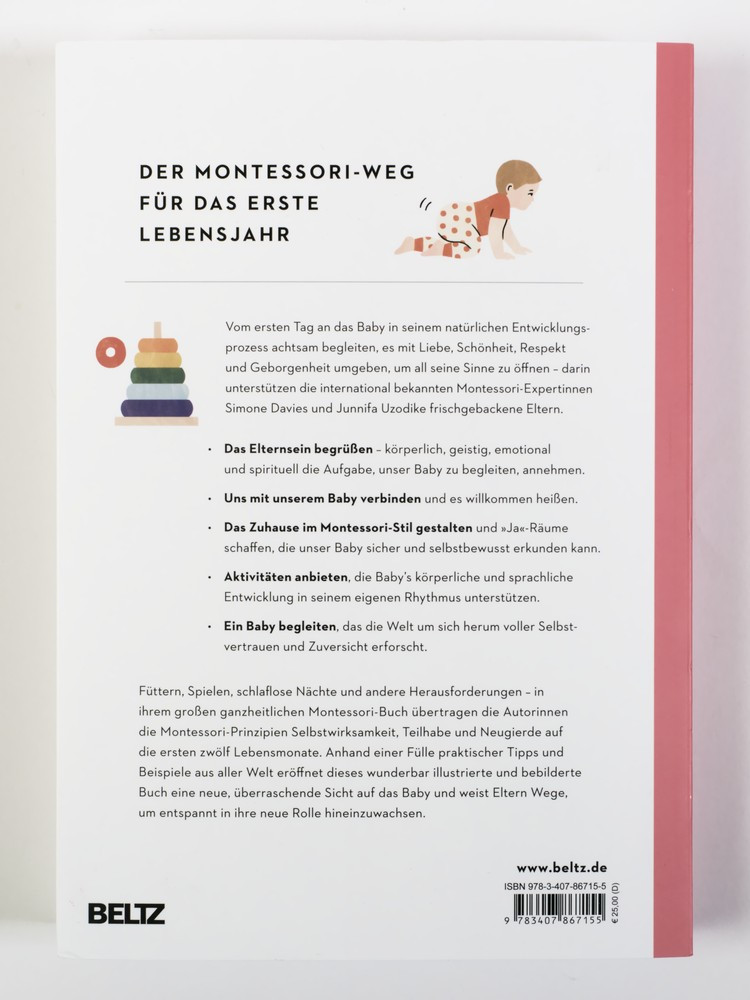 Rückseitencover Das Montessori Baby