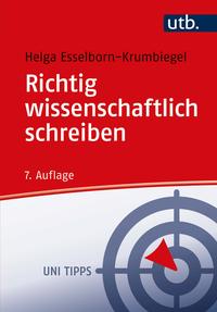 Vorderes Coverbild Richtig wissenschaftlich schreiben