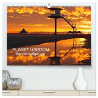 Vorderes Coverbild PLANET USEDOM Sonnenaufgänge (hochwertiger Premium Wandkalender 2025 DIN A2 quer), Kunstdruck in Hochglanz