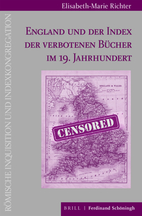 Vorderes Coverbild England und der Index der verbotenen Bücher im 19. Jahrhundert