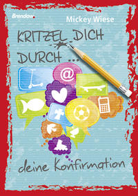 Vorderes Coverbild Kritzel dich durch ... deine Konfirmation