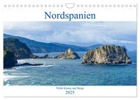 Vorderes Coverbild Nordspanien - Wilde Küsten und Berge (Wandkalender 2025 DIN A4 quer), CALVENDO Monatskalender
