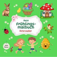 Vorderes Coverbild Mein Frühlingsmalbuch - Osterzauber