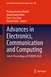 Vorderes Coverbild Advances in Electronics, Communication and Computing