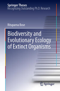 Vorderes Coverbild Biodiversity and Evolutionary Ecology of Extinct Organisms