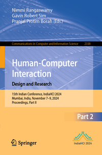 Vorderes Coverbild Human-Computer Interaction. Design and Research