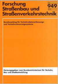 Vorderes Coverbild Benchmarketing für Verkehrsdatenerfassungs- und Verkehrssteuerungssysteme