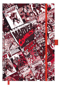 Vorderes Coverbild Pyramid – Marvel 2025 A5 Diary, 14,8x21cm, täglicher Planer für Superhelden-Fans und Film- und Comicliebhaber, perfekt für Schüle & Büro