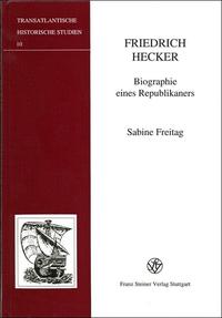 Vorderes Coverbild Friedrich Hecker