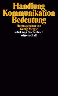 Vorderes Coverbild Handlung, Kommunikation, Bedeutung