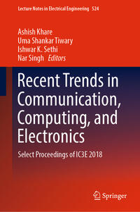 Vorderes Coverbild Recent Trends in Communication, Computing, and Electronics