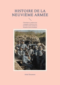 Vorderes Coverbild Histoire de la neuvième armée