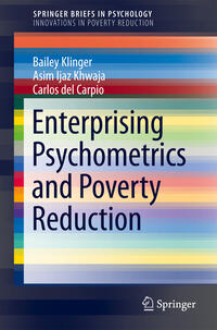 Vorderes Coverbild Enterprising Psychometrics and Poverty Reduction