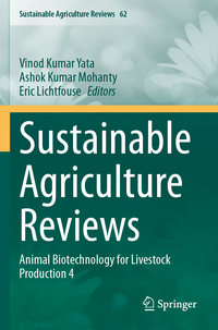 Vorderes Coverbild Sustainable Agriculture Reviews
