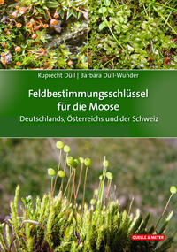 Vorderes Coverbild Feldbestimmungsschlüssel für die Moose Deutschlands, Österreichs und der Schweiz