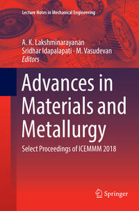 Vorderes Coverbild Advances in Materials and Metallurgy