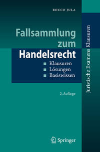 Vorderes Coverbild Fallsammlung zum Handelsrecht